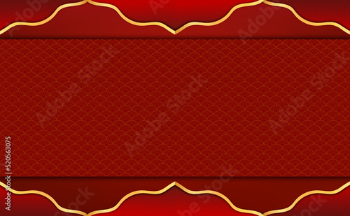 Postcard for Happy Chinese new year. Chinese traditional. Chinese background of vector