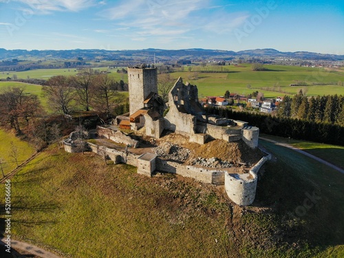 Beautiful shot of Burg Sulzberg in Germany photo