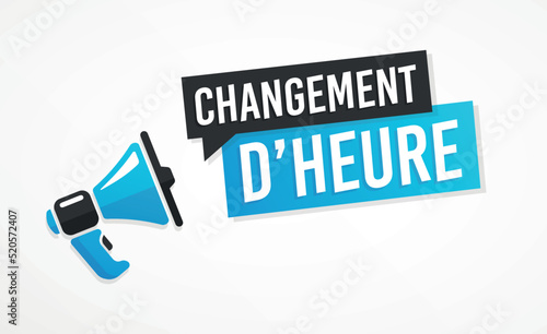 Changement d'heure