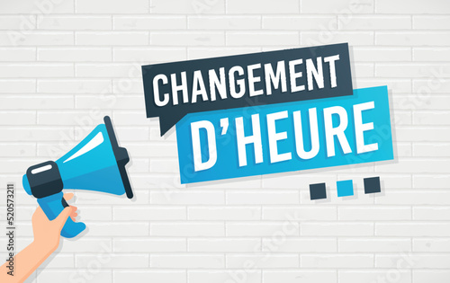 Changement d'heure