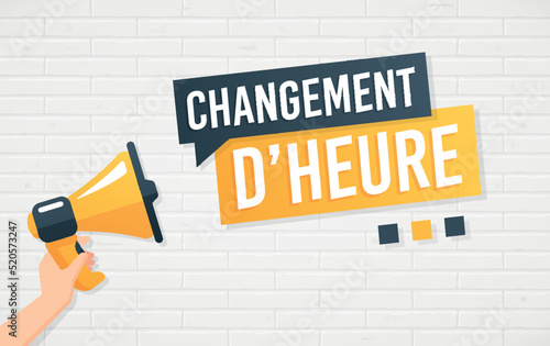 Changement d'heure