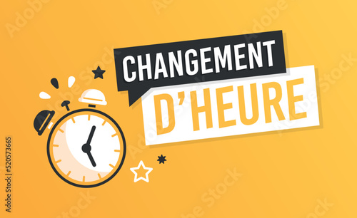 Changement d'heure