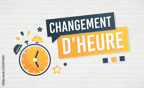 Changement d'heure