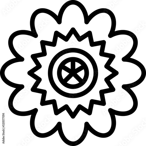 passion outline icon