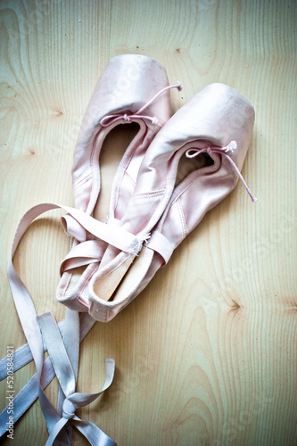 pair of ballerina shoes