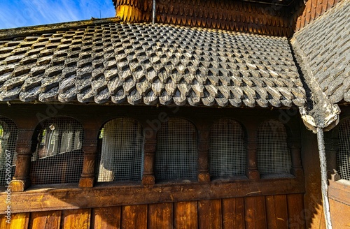 Heddal stave church in Notodden Norway photo