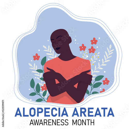 Alopecia Awareness Month poster