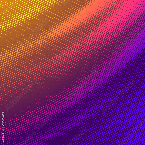 Vector abstract psychedelic background with flowing bright colors and lines.