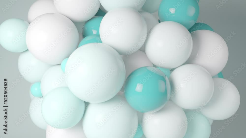 Blue Spheres Exploding 3D Animation. satisfying video. Blue Spheres Exploding 3D Animation. satisfying video.