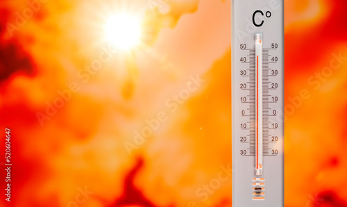 Thermometer mit über 40° C Temperaturen
