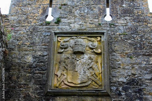 Butler Family Crest over the entrance to Cahir Castle photo