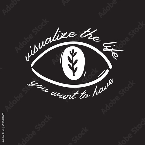 Motivational typography poster with cool quote. Isolated on white background. Trendy and cute lettering. Perfect for t shirt design, posters, stickers, banners, cards. Scandinavian style.