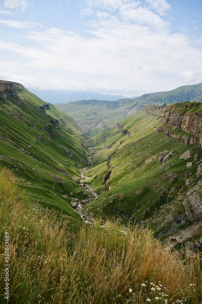 Khunzakh Canyon. Dagestan scenery. Russia