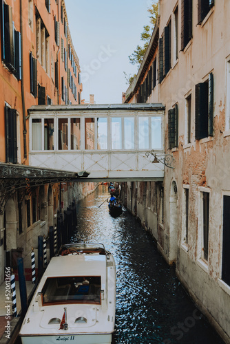 Venice Grand Canal. Travel and architecture. Italian houses.