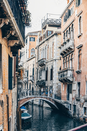 Venice Grand Canal. Travel and architecture. Italian houses.