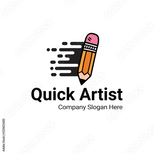 Modern Fast Art Logo Design