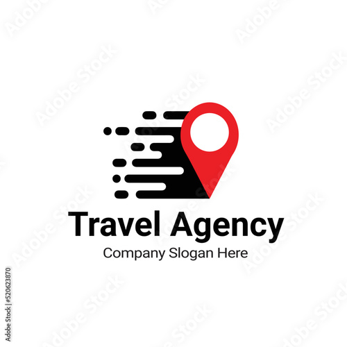 Modern Fast Travel Agency Logo Design