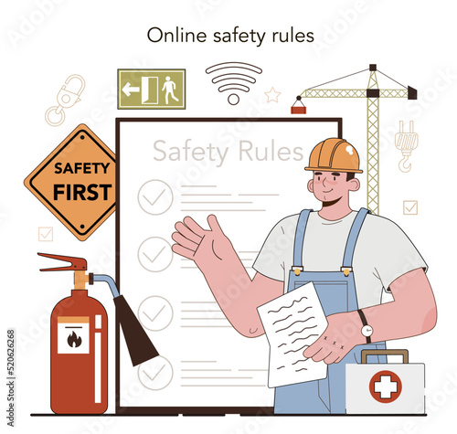 OSHA online service or platform. Occupational safety inspection
