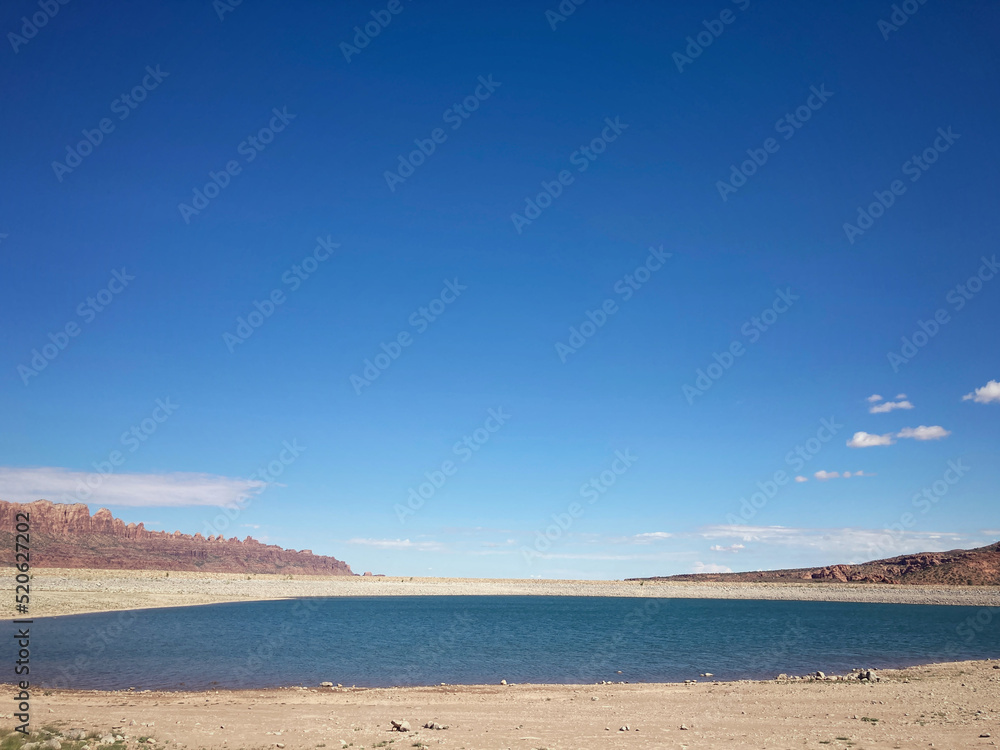 Utah desert lake