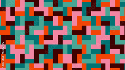 retro pattern  geometric colorful abstract