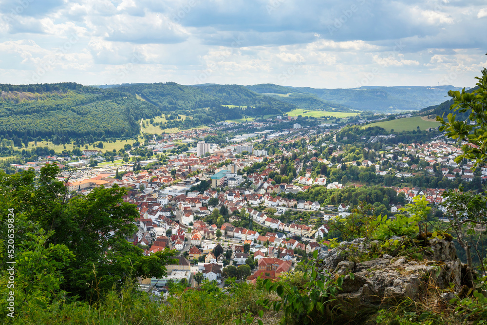 Albstadt-Ebingen auf der Schwäbischen Alb (Zollernalbkreis)