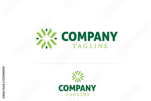 dietitian health medical green business logo design