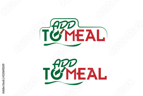 greens spice healthy food business logo green design