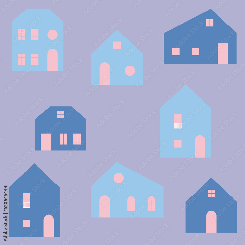 home isolation cartoon, vector image, housing society, Private residential architecture. home isolation cartoon, vector image, housing society, Private residential architecture.