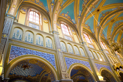 Interior of Roman Catholic Church of St. Ignatius of Loyola in Kolomyia, Ivano-Frankivsk region, Ukraine