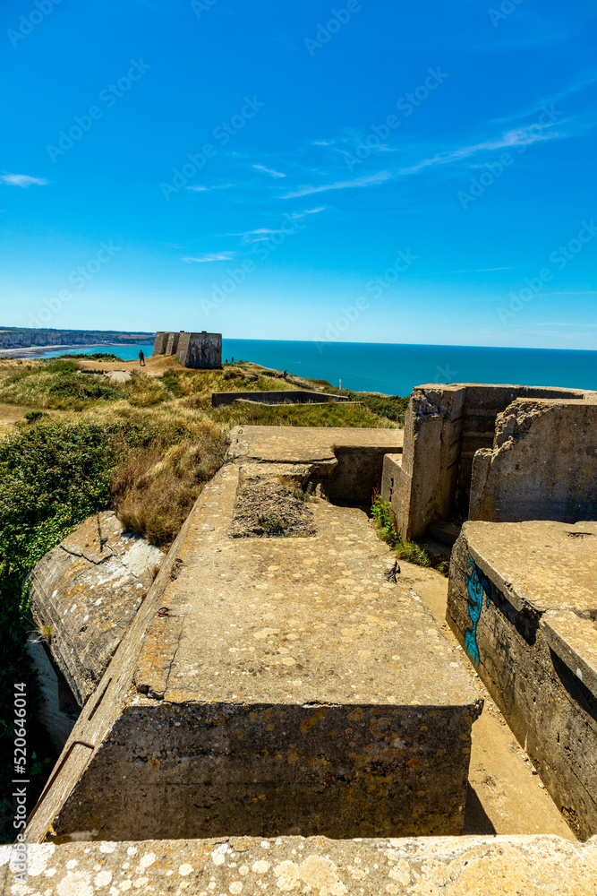 Strandspaziergang an der schönen Alabasterküste bei Fécamp - Normandie - Frankreich