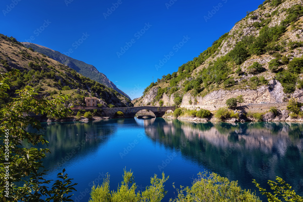 San Domenico lake, Abruzzo - Italy
