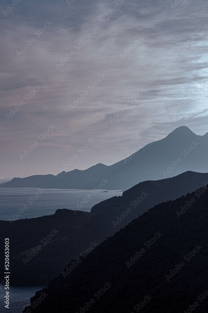 Montain and sea Montain and sea