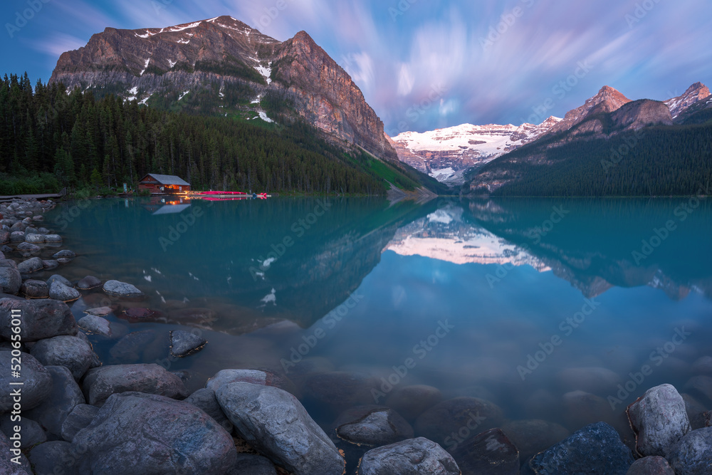 Lake Louise in Banff National Park located in Alberta Canada