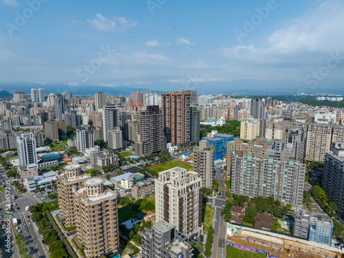 Top view of Lin Kou city © leungchopan