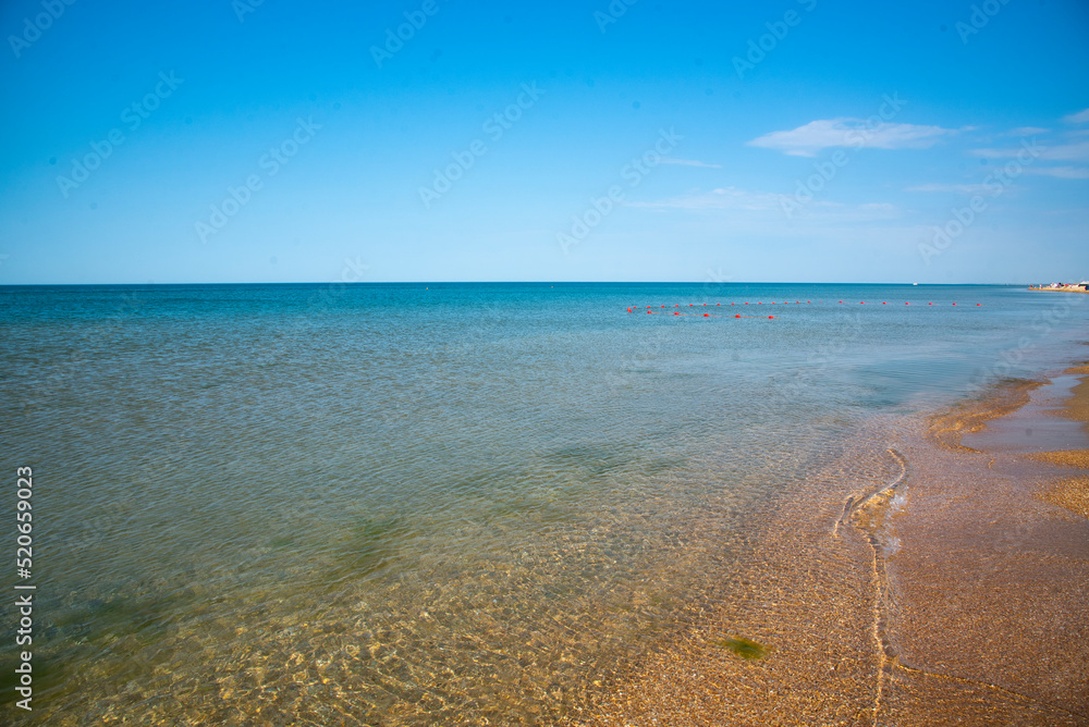 beach and sea