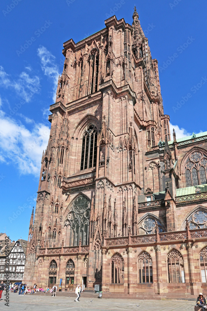Strasbourg Cathedral in France	