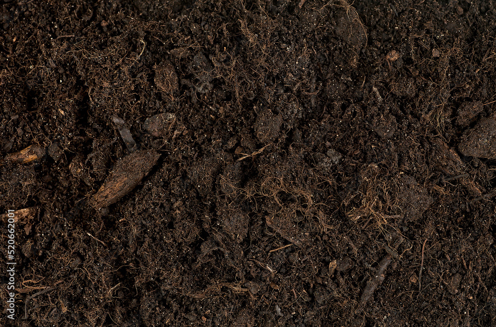 Fertile soil texture background, top view. Gardening or planting concept, natural pattern. Fertile soil texture background, top view. Gardening or planting concept, natural pattern.