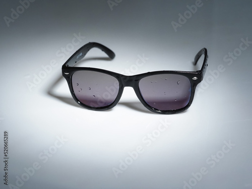 sunglasses on white background