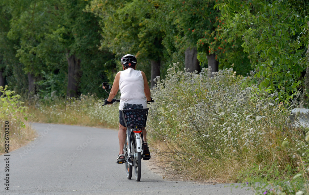 Naklejka premium radfahrer
