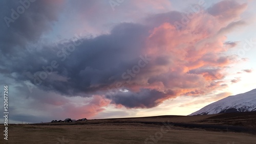 Red Storm Clouds - Helnar - Iceland