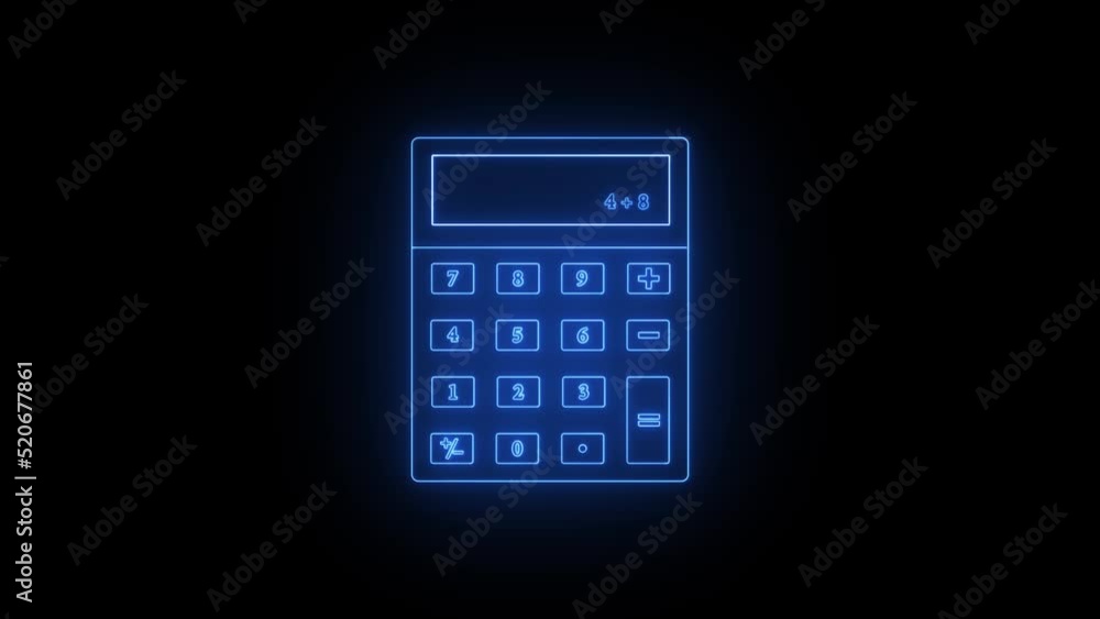 Glowing neon line Calculator icon isolated on black background. Accounting
Glowing neon line Calculator icon isolated on black background. Accounting