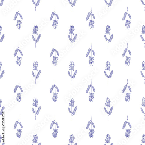 Seamless floral pattern. Decorative background in modern minimalists style. Vector illustration.  © pictures_for_you