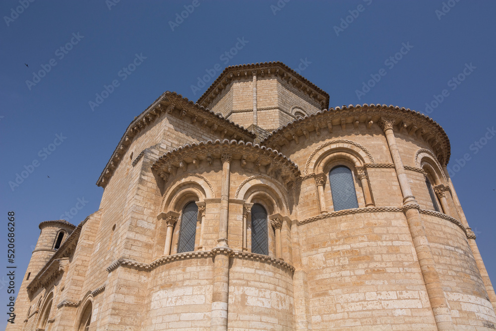 Church of St Martin in Fromista, Palencia. Romanesque style. Spain. Camino de Santiago