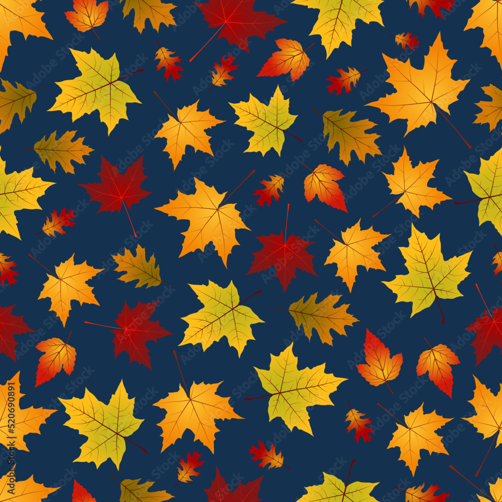 Autumn style seamless vector background
Autumn style seamless vector background