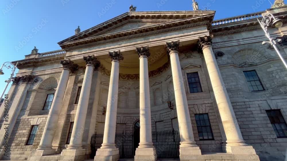 Four Courts in the city center of Dublin - Ireland travel photography Four Courts in the city center of Dublin - Ireland travel photography
