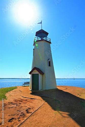 Lighthouse on the coast