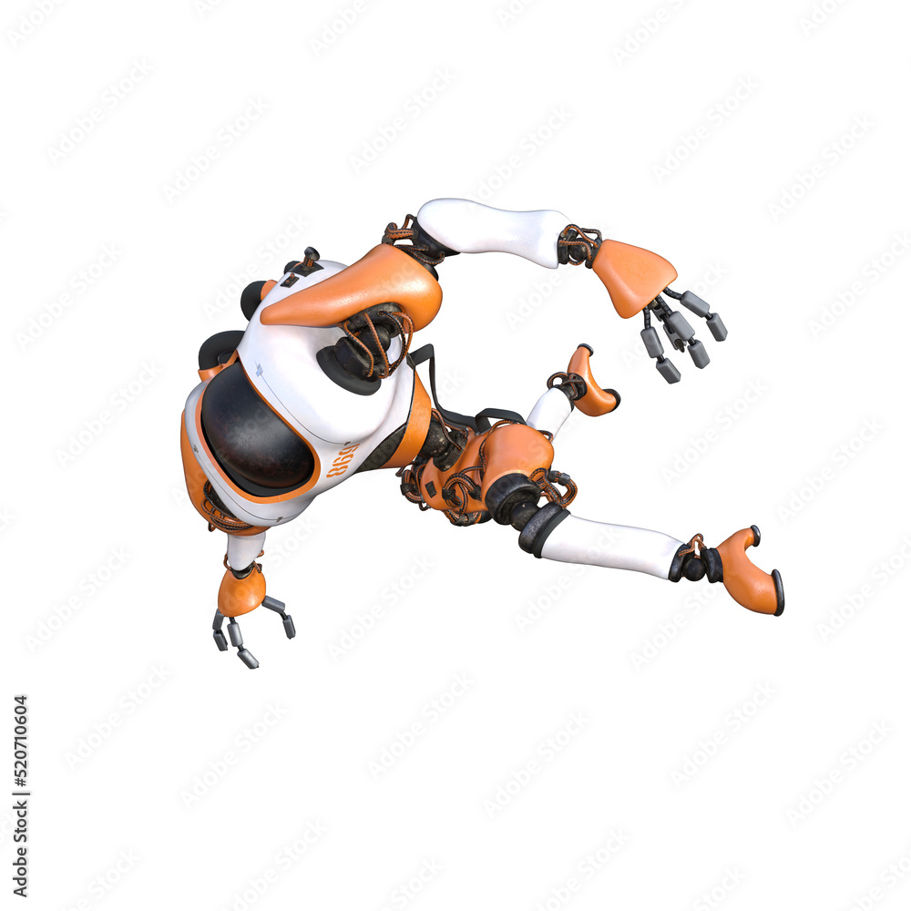 Cartoon character roboter isolated on white background. Character for collages, Clipart, photobashing. 3d rendering illustration. Cartoon character roboter isolated on white background. Character for collages, Clipart, photobashing. 3d rendering illustration.