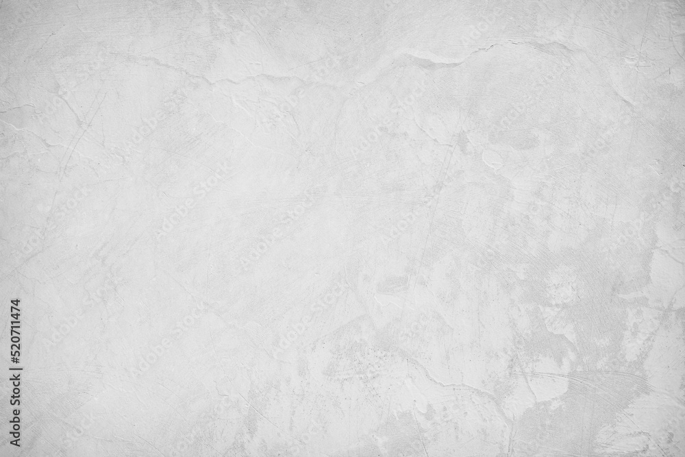 White concrete texture wall background. Pattern floor rough grey cement stone.	