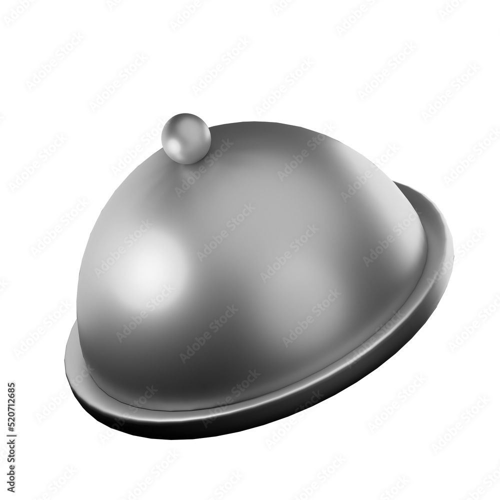 Food Cover Food 3D Illustration Food Cover Food 3D Illustration