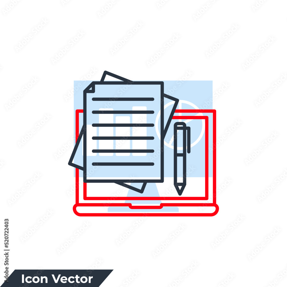 Copyrighting icon logo vector illustration. Typing Machine symbol template for graphic and web design collection Copyrighting icon logo vector illustration. Typing Machine symbol template for graphic and web design collection